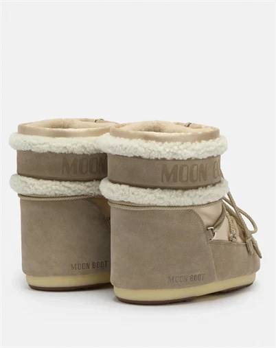 Moon Boot - Icon Low Pearly Plus Støvle - Pale Peach/Sand